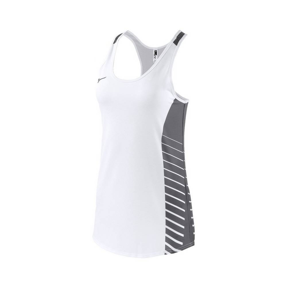 Camiseta De Tirantes Mizuno Team Mujer Blancas Comprar OAMR-84615